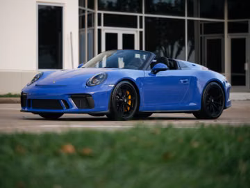 Porsche 911 Speedster, 2019