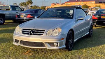 Mercedes-Benz CLK63 Convertible, 2007