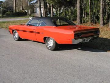 Plymouth GTX ببابين وسقف صلب، 1970