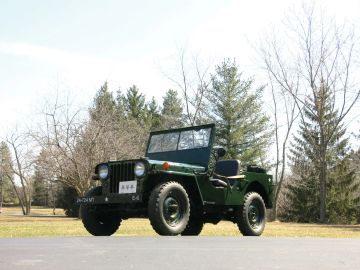 Willys CJ-2A Military-Style, 1947