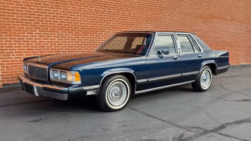 Mercury Grand Marquis LS Sedan, 1991