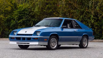 Dodge Shelby Charger, 1985