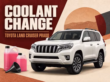 Toyota Land Cruiser Prado Coolant Replacement Intervals and System Care