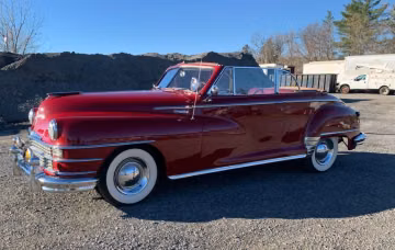 Chrysler Windsor Convertible Coupe, 1947