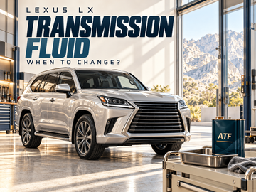 When to Change Transmission Fluid in a Lexus LX