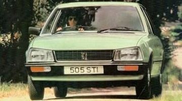 Peugeot 505 2.0 (108-110 PS) specs