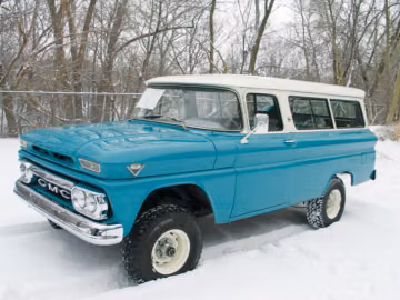 GMC Suburban 4 X 4 Two Door, 1962