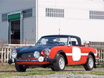 Fiat 124 Abarth Spider Rally Group 4, 1972