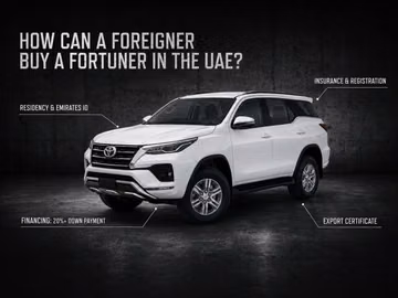 How Can a Foreigner Buy a Fortuner in the UAE?