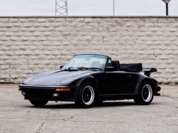 Porsche 911 Turbo 'Flat-Nose' Cabriolet, 1989