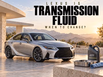 When to change Lexus IS transmission fluid