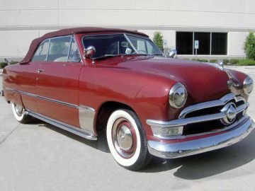 Ford Custom Convertible, 1950