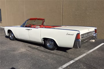 LINCOLN CONTINENTAL CONVERTIBLE, 1963