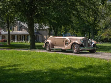Packard 1006 Custom Twelve Convertible Victoria by Dietrich, 1933