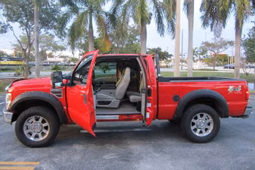 FORD F-250 4X4 PICKUP, 2008