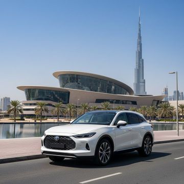 My Toyota Crown in Dubai: The Best of Both Worlds