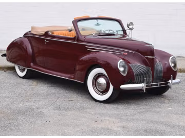 Lincoln-Zephyr Convertible Coupe, 1939