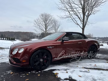 BENTLEY CONTINENTAL GT V8 S CONVERTIBLE, 2016