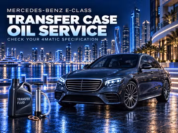 When to Change Mercedes-Benz E-Class Transfer Case Oil