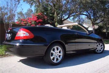 MERCEDES-BENZ CLK320 CABRIOLET, 2004
