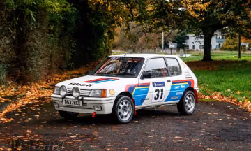 Peugeot 205 Junior Rally Car, 1987