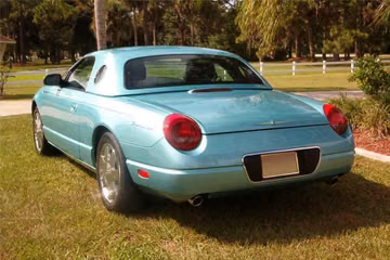 FORD THUNDERBIRD CONVERTIBLE, 2002