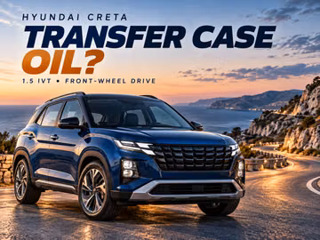 When to change transfer case oil
 in the Hyundai Creta