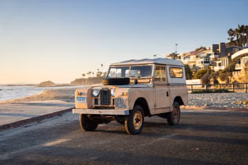 Land Rover Series II 88-inch Hardtop, 1961