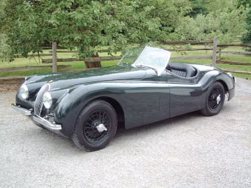 Jaguar XK 120 SE Roadster, 1953