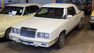 Chrysler Lebaron Medallion Convertible, 1982