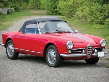 Alfa Romeo Giulietta Spider by Pininfarina, 1962