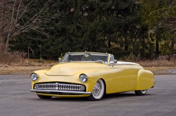 سيارة Plymouth Convertible هوت رود موديل 1951