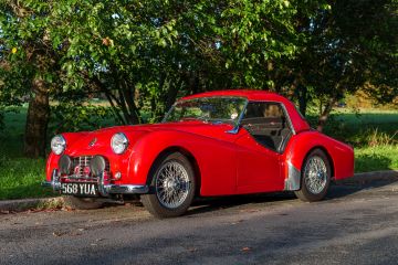 Triumph TR3, 1957