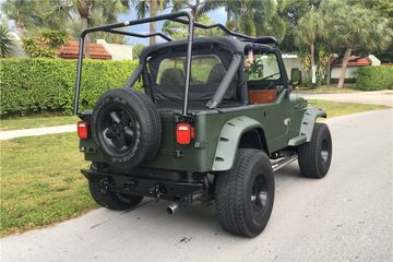 JEEP WRANGLER CUSTOM SUV, 1987