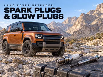 When to replace spark plugs and glow plugs in a Land Rover Defender