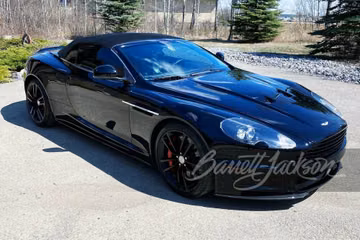 ASTON MARTIN DBS VOLANTE CONVERTIBLE, 2011