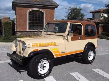 Jeep CJ-7 Renegade, 1982