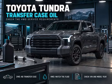 Toyota Tundra Transfer Case Oil: When to Change It and What to Check