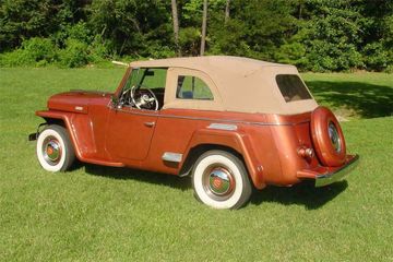 WILLYS JEEPSTER CONVERTIBLE, 1949