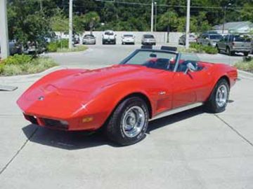 Chevrolet Corvette Stingray Convertible, 1973