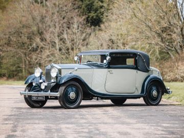 Rolls-Royce 20/25 Two-Door 'Faux Cabriolet' by H.J. Mulliner, 1933