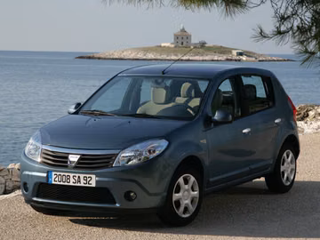 Dacia Sandero 1.6 16V (Mk I) specs