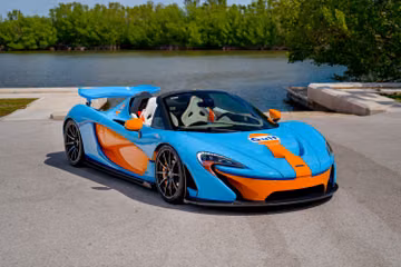 McLaren P1 Spider VIN. SBM12ABA3FW000209, 2015