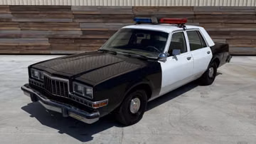 Dodge Diplomat Police Cruiser, 1989
