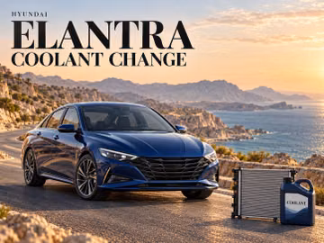 When to change the coolant in a Hyundai Elantra
