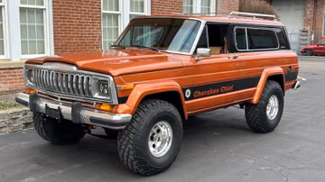 Jeep Cherokee Chief, 1983