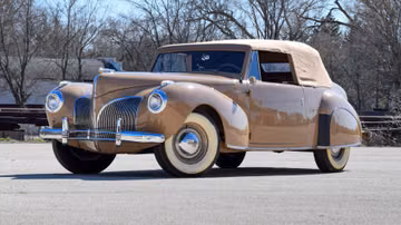 Lincoln Continental Convertible, 1941