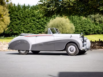 Bentley Mark VI Drophead Foursome Coupé by Mulliners of Birmingham, 1952