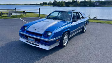 Dodge Shelby Charger, 1986