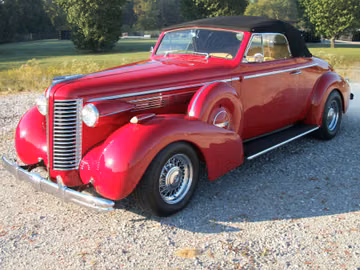 Buick Convertible, 1938